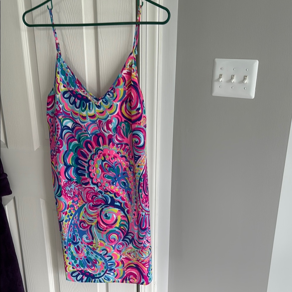 Lilly Pulitzer Colorful Paisley Mini Dress